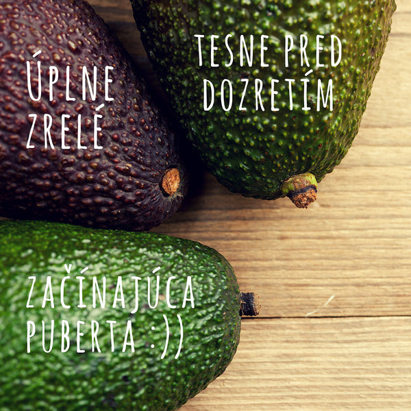 Avokádo Premium (zrelé) - Fázy zretia | KULAUshop.sk