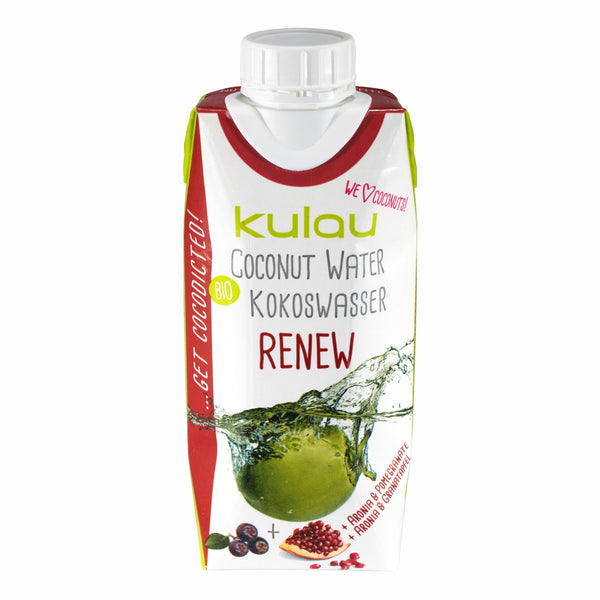 Kulau - BIO Kokosová voda RENEW - 330ml